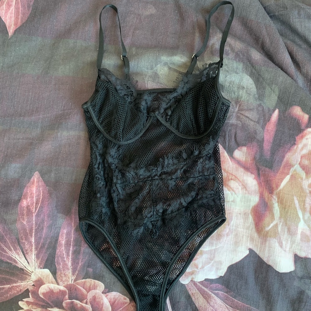 Black Shein Bodysuit